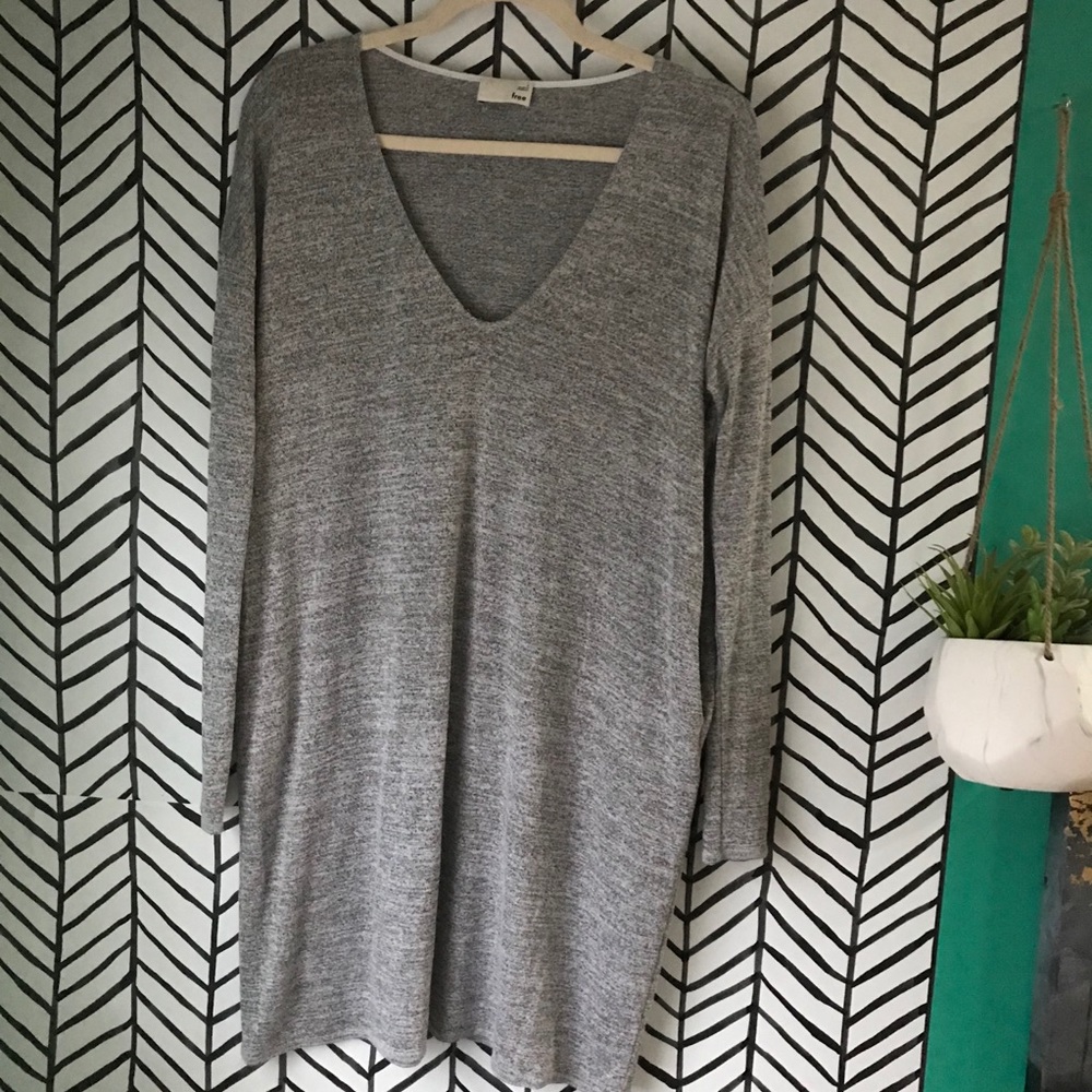 Aritzia V-neck Sweater Dress